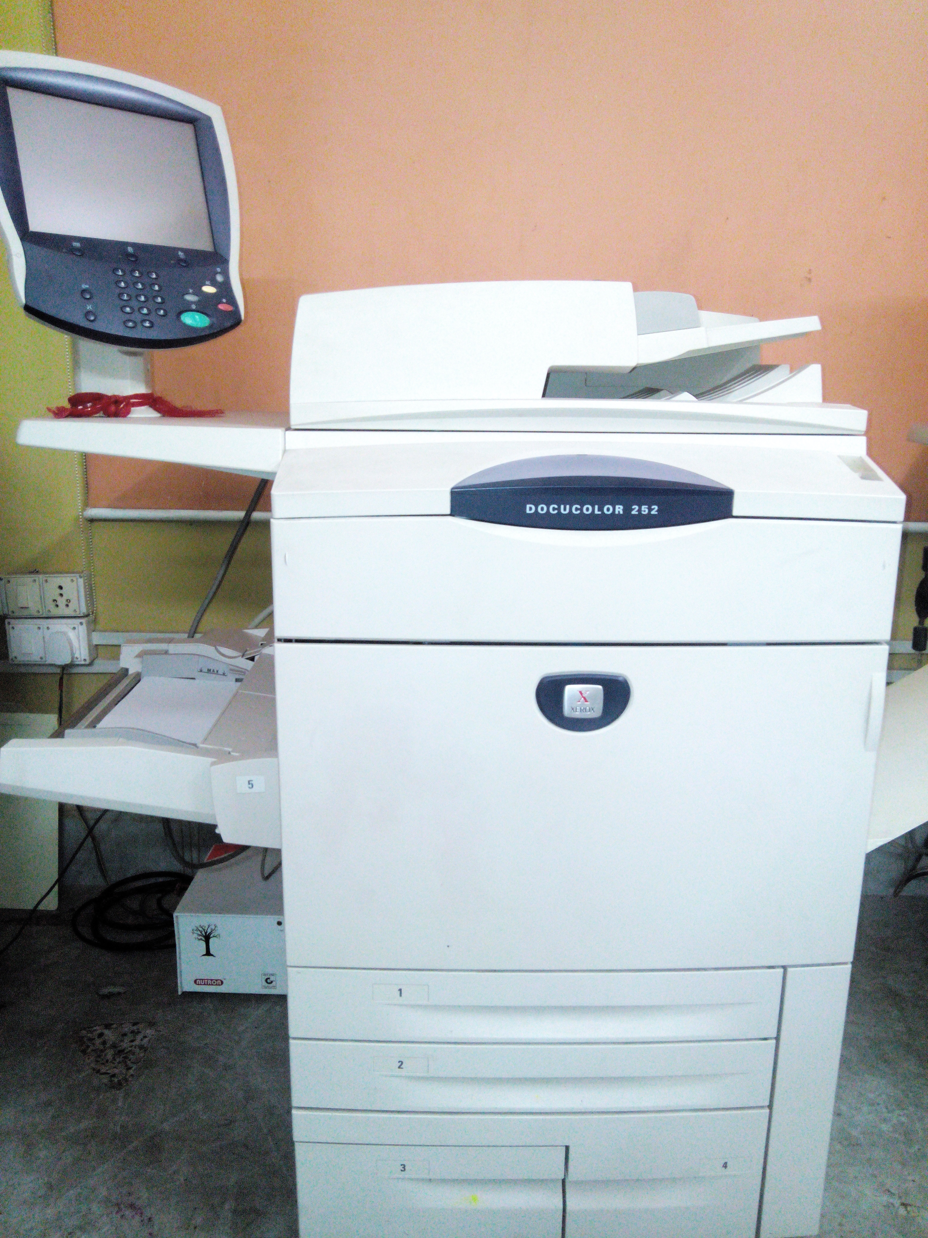 Xerox:DocuColor 250/252/260-Professional Multifunction Printers